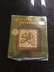 Nadelzeiger Begonie Kreuzstich Set # 5336 Vintage 1975 - Bild 1 von 3