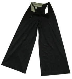 Paul Smith Pantaloni Donna Navy Gessa Culotte Pantaloni - Foto 1 di 4