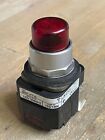 Allen Bradley 800T-Pt16 Red Illuminated Push Button W/800T-Xa Contact Block