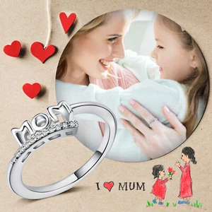 Forever Love Ring For Women Girls Women's Ring Mother's Day Ring With Diamond - Picture 1 of 17