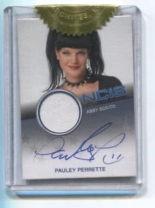 2012 Rittenhouse NCIS Pauley Perrette as Abby Sciuto Autograph Costume Card - Foto 1 di 2