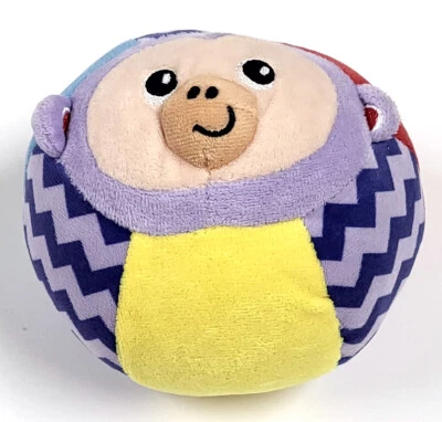 Fisher Price 2021 Mattel Weicher Ball Mit Glocke Baby Sensorisch 5" Plüsch BC956 - Bild 1 von 4