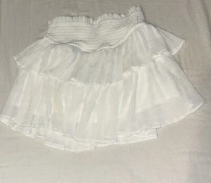 forever 21 white short summer skirt - Picture 1 of 2