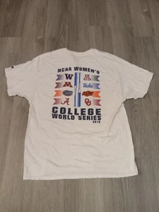 NCAA 2019 Womens College World Series Unisex X-Large Shirt Crimson Tide Gators - Picture 1 of 3