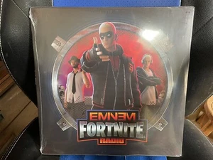 BRAND NEW LIMITED EDITION EMINEM X FORTNITE RADIO SPOTIFY FANS FIRST GOLD VINYL - Picture 1 of 4