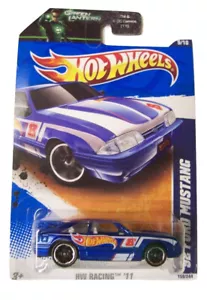 Hot Wheels 2011 HW Racing '92 Ford Mustang on Green Lantern Card - Bild 1 von 1