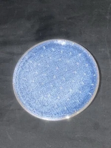 Levi Strauss and Co. Stoneware Salad Appetizer Plate Denim Blue - Picture 1 of 2