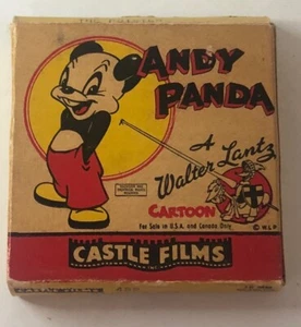 ANDY PANDA  "Painter And The Pointer” 16mm Film Cartoon Castle Films Untested - Picture 1 of 8
