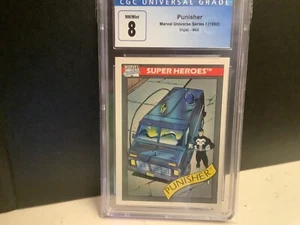 1990 Marvel Universe Punisher CGC 8 - Bild 1 von 4
