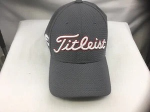 Titleist Golf Hat Cap Pro V1 FJ Fitted Mesh, Stretch fit, Gray, Size M/L - Picture 1 of 6