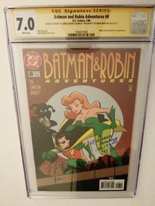 BATMAN and ROBIN ADVENTURES #8 Signed LOREN LESTER & DIANE PERSHING (CGC SS 7.0) - Picture 1 of 2