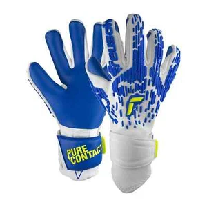 REUSCH - Torwarthandschuhe Pure Contact Freegel Duo - Weiß/Blau - Gr. 9,5 - NEU - Bild 1 von 4