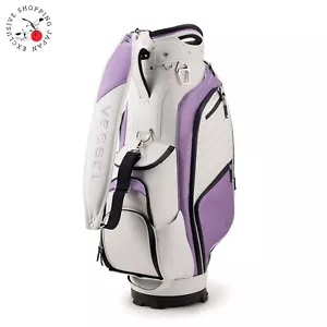 VESSEL Golf APX Staff Bag Premium Cart 9 x 47" 6-way 4.8kg 8730120 Lavender 2024 - Picture 1 of 7