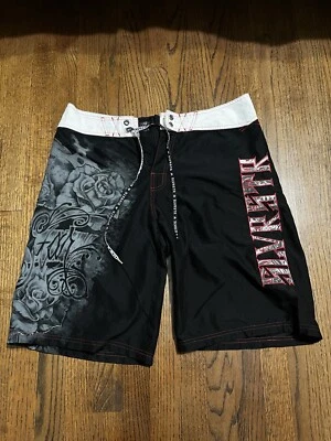 Board Shorts Silver Star Blanco y Negro 30 100% Poliéster Foto 1 de 3