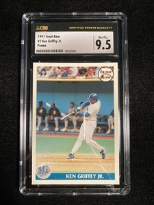 1991 Front Row Baseball #2 Ken Griffey Jr. - The Breakdown PROMO CSG 9.5 POP 1