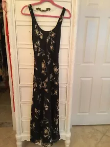 RALPH LAUREN COLLEZIONE ETICHETTA VIOLA SETA Chiffon Maxi Abito 4 OTTIME CONDIZIONI - Foto 1 di 7