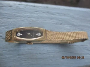 Reloj Longlines Mujer Oro 10K Laminado Chapado en Oro Bisel Acero Inoxidable Usado - Imagen 1 de 7