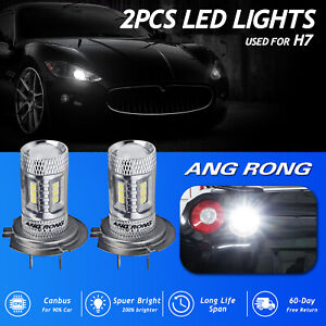 2x For Ford Transit Custom H7 499 LED Headlight Daytime Fog Light Sidelight Bulb
