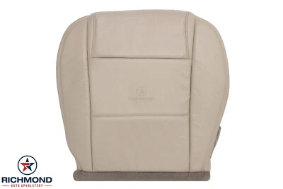 Ford Mustang 2006 2007 2008 cupé V6 - lado del conductor parte inferior cubierta de asiento de cuero tostado Foto 1 de 4