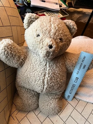 Vintage 1985 North American Bear Co Oatmeal Teddy Bear Plush 19” RARE #511 - Image 1 of 4