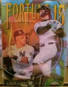 2025 Topps Chrome #F15-1 Aaron Judge Fortune 15 - Bild 1 von 2