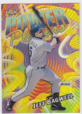 2000 Topps Chrome Power Players Refractors #P10 Jeff Bagwell (T130) - Image 1 of 2