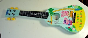 Blue Peppa Pig Beach Party Ukulele by First Act 2003 Musical Instrument - Picture 1 of 7