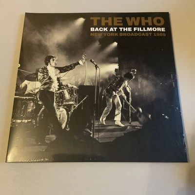 The Who - Back at the Fillmore New York Broadcast 1969 [New & Sealed] 12" Vinyl - Image 1 of 2