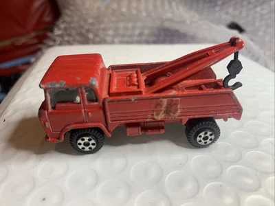 Camión grúa de salvamento Yatming Hino Ford Ranger rojo departamento de bomberos Foto 1 de 4