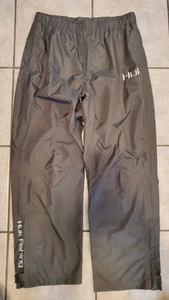 HUK Pants Mens 2XL Black Fishing Rain Performance Outdoor Sport Packable Hiking - Picture 1 of 5