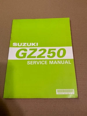 NOS NEW GENUINE SUZUKI WORKSHOP MANUAL GZ250 GZ 250 MARAUDER 1998-1999 - Image 1 of 4