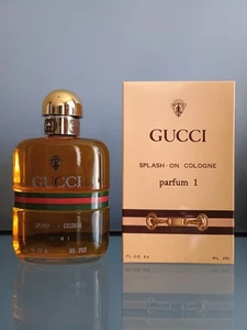 GUCCI PARFUM 1 (1974) splash on cologne, 250 ml, vintage pre barcode - Picture 1 of 1