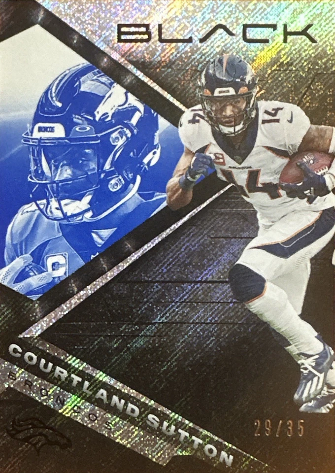 2022 Panini Black Sapphire Courtland Sutton /35  - Image 1 of 3