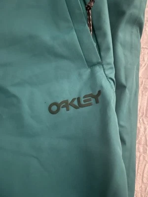 Calça de Snowboard Oakley Feminina Tamanho Pequeno Verde Thinsulate Snow Ski Inverno - Imagem 1 de 4