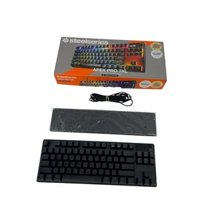 SteelSeries Apex Pro TKL KB18 Mechanical Gaming Keyboard Black #UM1499 (TC) - Picture 1 of 10