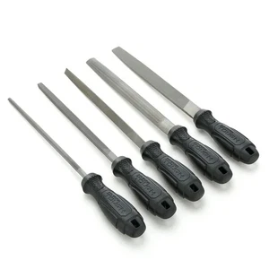Juego de limas de mano Hyper Tough de 5 piezas de 8 pulgadas TR17056C - Imagen 1 de 10
