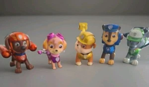 Paw Patrol Action Pack Pups Metallic Exclusive Lot 5 Figure Limited Edition Used - Picture 1 of 5