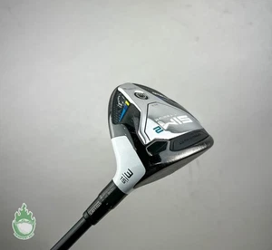 Used RH TaylorMade SIM 2 Titanium 3 Wood 15* 70g TX-Stiff Graphite Golf Club - Picture 1 of 11