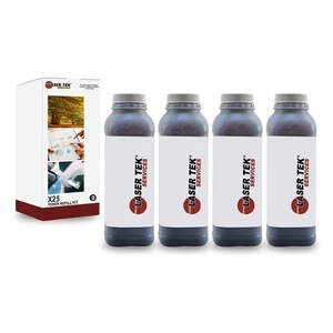 Kit de recarga de tóner negro 4Pk LTS X25 compatible para Canon MF3110 MF3240 MF5530 - Imagen 1 de 4