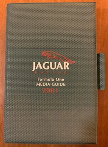 Agenda Jaguar Racing Formula 1 Media guide 2000 raro da collezione originale - Picture 1 of 2