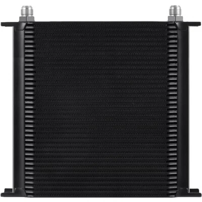 40 ROW ALUMINUM HEAVY DUTY ENGINE TRANSMISSION OIL COOLER 10AN HOSE END ADAPTERS - Imagen 1 de 4