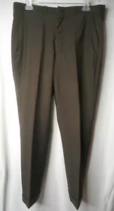 Traje de vestir marrón con puños delanteros planos talla 36 - Imagen 1 de 7