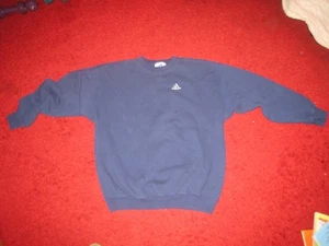 Adidas Three Stripe Herren Sweatshirt Navy Gr. S, Neu im Paket! - Bild 1 von 5