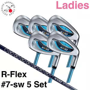 Dunlop XXIO 13 Blue Ladies Iron #7-sw 5 Set MP1300L Graphite Shaft R Flex 24 MTO - Picture 1 of 13