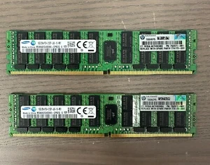M386A2G40DB0-CPB2Q SAMSUNG 32GB (16GBX2)-PC4-17000 DDR4-2133P-L ECC LRDIMM RAM - Afbeelding 1 van 2