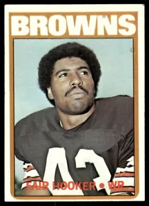 Topps Fair Hooker 1972 radiocontrol Cleveland Browns #239 - Imagen 1 de 2