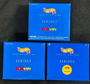 Hot Wheels 1998 1999 2000 KB Toys Exclusive Series 1, 2, (1 car missing) & 4 - Picture 1 of 9