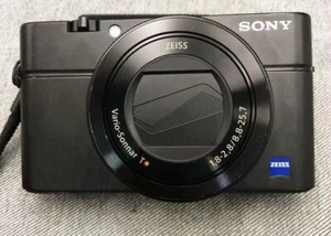 Sony Cyber-shot DSC-RX100M4 RX100 IV 20.1MP 2.9x Optical Zoom Digital CameraGood - Picture 1 of 11