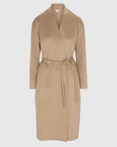 Brand New- Splendid x Cella Jane Waist-Tie Wool Coat Womens (Size XS) - Picture 1 of 8