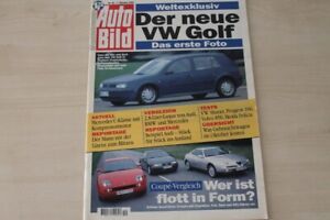 2) Auto Bild 40/1995 - Mercedes S 280 mit 193PS be - VW Sharan GL 2.8 VR6 mit 17